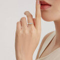 S925 Sterling Silver Romantic Crown Engagement Ring for Women, Luxe and Unique Design-0-2