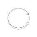 wholesale S925 silver summer minimalist double-layer chain bracelet, elegant women's Korean-style line bracelet S3565-0-4