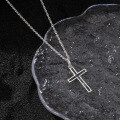 wholesale 925 Silver Cross Pendant, Hot-selling in Europe and America, Hip-hop Accessories for Men and Women-0-2