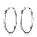 wholesale 925 Sterling Silver Earrings Korean Style Elegant Small Square Hoop Earrings for Women Wholesale Factory Direct Supply-0-4