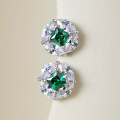 wholesale 925 Sterling Silver Spring and Summer New Simple Niche High-End Versatile Zircon Earrings Wholesale-0-2