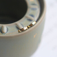 wholesale Metal Material: 9K Gold, Korean Wholesale Department, European and American Minimalist Honeycomb Modern and Unique Design Earring Hoops-9K per price