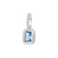 wholesale S925 Sterling Silver French Zodiac Necklace With Colorful Zircon Pendant-0-50
