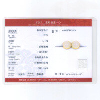 wholesale [925 silver gold-plated] National Trend Ancient Style Hanfu Jade Earrings for Women to Match Qipao Certificate, Retro Pattern Inlaid with Hetian Jade Ear Studs-Approximately 6mm semi-circular jade gold-plated earrings (with certificate)  925 silver gold-plated