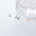 wholesale S925 Sterling Silver Nalan Mini Colorful Diamond Earrings for Healing Ear Piercing, Sleep-Friendly, Student Petite Ear Accessories M00330-0-2