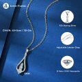 S925 Sterling Silver Butterfly Moissanite Layering Necklace-0-34