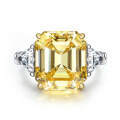 S925 Silver Pigeon Egg Topaz Ring, Sky Blue, Clearance Sale with Free Shipping-0-13