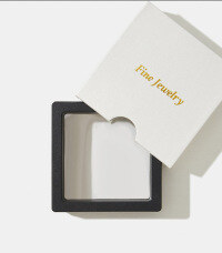 wholesale S925 silver metal with diamond, opal, and pearl flat head threadless ear cartilage stud, cross-border hot sale-Box