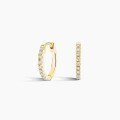 Metal Moissanite Earrings, Micro-Set, Cross-Border, Minimalist, Commuter, Custom Processing-0-5