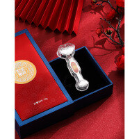 wholesale 999 Pure Silver Fu Character Ruyi Ornament Investment Silver Bar Solid Silver Collectible 10g Corporate Anniversary Gift-10g of "Fu" character and "Ruyi" with certificate