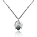 wholesale S925 Sterling Silver Happy Nut Pendant Necklace, Unique and Stylish Designer Collarbone Chain for Girlfriend-0-4