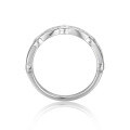 wholesale S925 Sterling Silver Fashion Zirconia Inlaid Ring TikTok Live Cross-Border Cubic Zirconia Imitation Diamond Unisex Ring-0-3