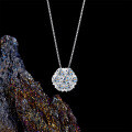 Metal Pendant Sunflower Necklace, Ins Style Hot Seller, Wholesale for TikTok-0-1
