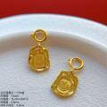 wholesale Gold-plated 925 Ancient Silver Fittings: Money Bag, Palden Lhamo, Gourd, Vajra Bell Pendant, Drop Pendant for DIY-0-8
