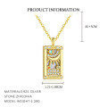 wholesale Gold-plated S925 Sterling Silver-0-8