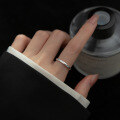 wholesale S925 Sterling Silver Adjustable Open Vintage Style Minimalist Tribal Fish Ring J9859-0-1
