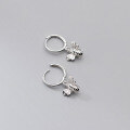 wholesale 925 silver insect bee ear cuff women's Korean Japanese style cute fashionable animal earrings M01629-0-4