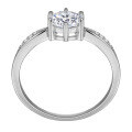 wholesale 925 Sterling Silver 1-carat Zircon Silver Diamond RingeBay。-0-2
