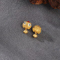 wholesale 925 Sterling Silver Gold Plated Enamel Fired Lion Awakening Bead DIY Bracelet String Spacer Bead Accessory Cord Matching Bead Parts-0-2