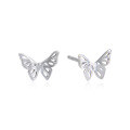 wholesale Metal material, Temu drop shipping niche design sense small fresh forest style butterfly earrings women minimalist earrings cross-border new accessories-0-4