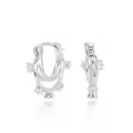 wholesale S925 Sterling Silver Micro Pavé Stone Stud Earrings-0-4