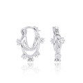 wholesale S925 Sterling Silver Cross-border New Style Micro-set Stone Earrings, Trendy Popular Ear Clasps, Versatile And Best-selling Minimalist Earrings-0-4