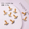 wholesale Gold-plated S925 Silver Enameled Money-biting Dragon Six-Syllable Mantra Barrel Bead Accessories Dangle Beads Bracelet Necklace String Decor DIY Spacer Beads-0-1