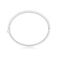 wholesale [Sterling Silver] Fashion Square Moissanite Light Luxury High-End Sense Bracelet, Internet Famous Best-Selling High Version Women's Tarnish-Resistant Bangle-0-4