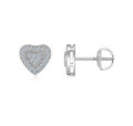 925 Sterling Silver Custom Butterfly Camellia Earrings, Trendy and Unique-0-10