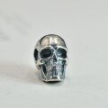wholesale Metal Material 925 Sterling Silver Retro Skull Punk Hollow-Out Bead Spacer Beads Buddhist Bracelet Stringing DIY Loose Beads Accessories Jewelry-0-5