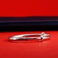 wholesale 999 Silver Push-Pull Pure Silver Baby Style Heart Sutra Excerpt Children's Bracelet Vintage National Trend First Birthday Gift-0-3