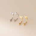 wholesale S925 Sterling Silver Fresh and Sweet Ins Style Niche Design Exquisite Butterfly Thread Earrings M06527-0-3