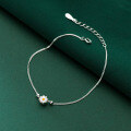 wholesale S925 Sterling Silver Summer Daisy Bracelet Korean Version Ins Style Personalized Sweet Floral Jewelry S5310-0-2