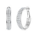 Sterling Silver Exaggerated European Cross-border Earrings with Moissanite Stars [Clearance Free Shipping]-0-33