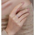 wholesale S925 Sterling Silver Coin Ring Retro Women's Adjustable Wealth Attraction Chinese Style Fashionable Ring with Copper Coin-0-3
