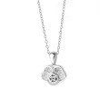 wholesale S925 Silver Ruyi Coin Peace Lock Necklace for Women, Light Luxury Niche Longevity Lock, Girlfriend Birthday Gift, Jewelry Wholesale-0-4