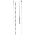 wholesale S925 silver ear thread women Korean version small fresh long ear chain trendy elegant ear accessories wholesale E9587-0-4