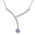 S925 Sterling Silver Moissanite Cross-Border Serpent Series Necklace-0-12