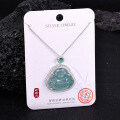 Metal Alloy Crystal Butterfly Necklace and Earring Set-0-28
