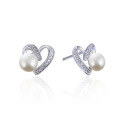 wholesale S925 Sterling Silver Shell Pearl Earrings Light Luxury Versatile Ear Clips Small Design Sense Ins Earrings for Women-0-5