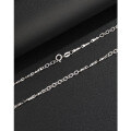 wholesale 925 Sterling Silver 25 Cylinder Cross Chain Necklace Men's Hip-Hop Personality Bold Trendy Thick Style Silver Chain Men's Necklace-0-2