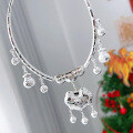 wholesale 999 Pure Silver Baifu Longevity Lock Necklace, Baby Necklace, Children's Silver Lock, Peace Lock, Infant Full Moon and First Birthday Gift-0-11