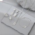 wholesale 925 Sterling Silver Snake Earrings Necklace Bracelet Customizable with Zirconia Ins High-End Feel, Custom-Made to Order from Images or Samples-0-3