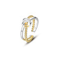 wholesale S925 Sterling Silver Open Knotted Ring, Women'sins, In Stock Wholesale-0-0