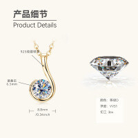 S925 Sterling Silver Butterfly Moissanite Layering Necklace-Style L [Clearance Sale - Free Shipping] Gold  925 Silver