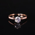 wholesale 9/14/18K Gold Premium 10K Rose Gold Ring 1ct Moissanite with Certificate Customized Cross-Border-0-0