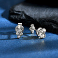 Metal S925 Star Stud Earrings, Wholesale, Minimalist Geometry, High-End Fashion-0-0