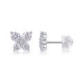 wholesale S925 Sterling Silver Moissanite New Ear Hoop Temu Cross-Border Hot Selling Ear Jewelry Ready-to-Ship Factory Wholesale-0-4