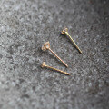 wholesale 14K Gold Sparkling Mini 40 Zircon Classic Korean Japanese Style Simple and Versatile Popular Elegant Stud Earrings-0-4