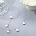 wholesale S925 Silver Baroque Freshwater Natural Pearl Necklace Set Women's French Style Niche Collarbone Chain Custom Processing-0-5